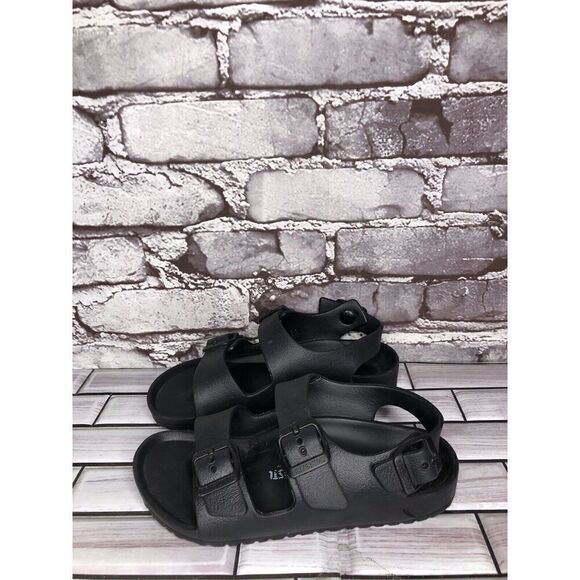 Birkenstock Arizona EVA Black Foam Slip On Sandals Kids Sz 32EU/US Size L1 - Picture 15 of 16